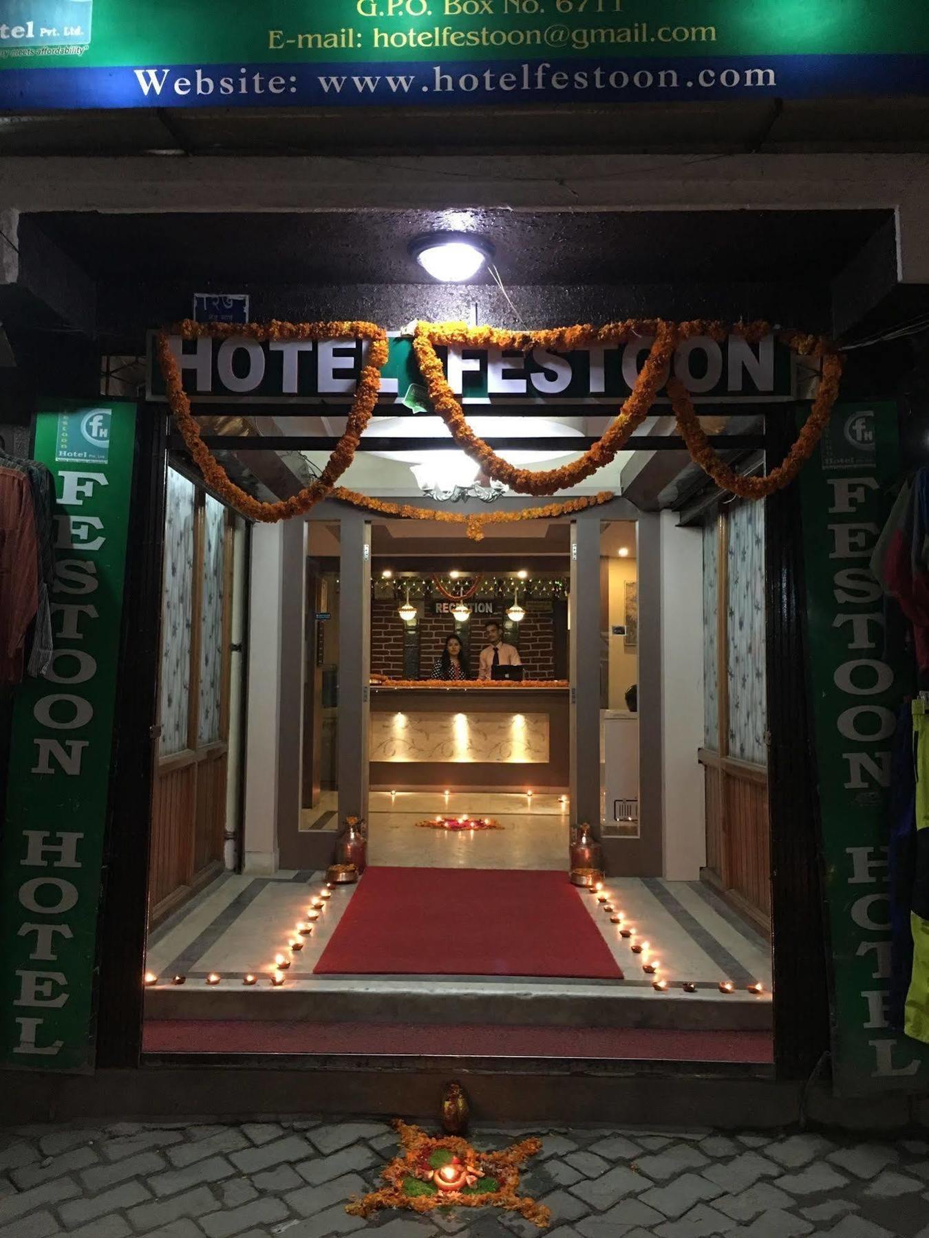 Festoon Hotel Katmandu Dış mekan fotoğraf